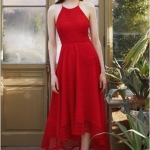 Jenny Yoo Penelope Dress in Cherry Lace